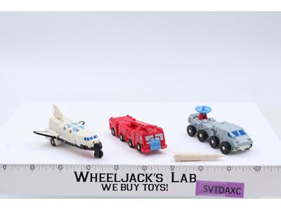 Astro Squad 100% Complete Micromaster Vintage 1990 G1 Transformers Hasbro