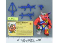 Groundchuck 100% Complete Teenage Mutant Ninja Turtles 1991 Playmates Vintage