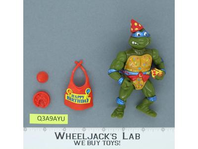 Classic Party Reptile Leo Bodacious Birthday TMNT 100% Complete 1992 Playmates