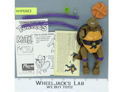 Mutatin' Donatello Mutations 100% Complete TMNT 1992 Playmates Action Figure