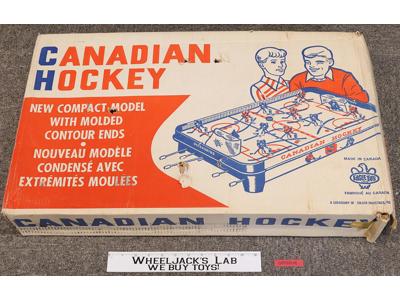 Canadian Hockey Table Top Game No. 5100 Eagle Toys Coleco 1968 Original Box