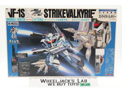 VF-1S Strike Valkyrie Variable Fighter Hi-Metal Macross Robetch Bandai 1/55