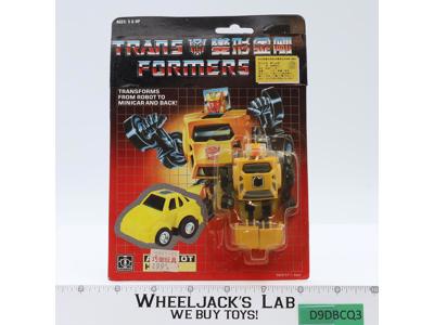 Hubcap CHINESE REISSUE G1 Transformers 1990 Hasbro Vintage Action Figure MOSC