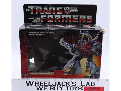 Slag BOX ONLY 1985 Action Figure Vintage Hasbro G1 Transformers
