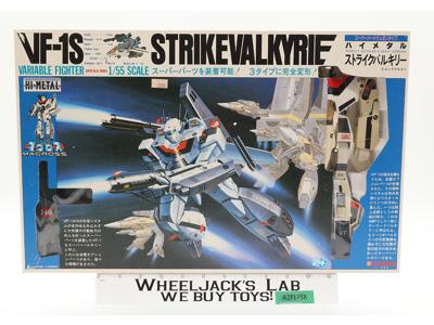 VF-1S Strike Valkyrie Variable Fighter Hi-Metal Macross Robetch Bandai 1/55