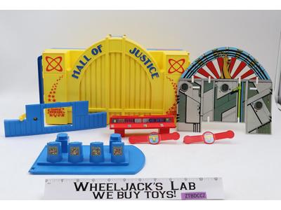 Hall of Justice Super Powers 1985 Kenner Vintage Action Figure Playset