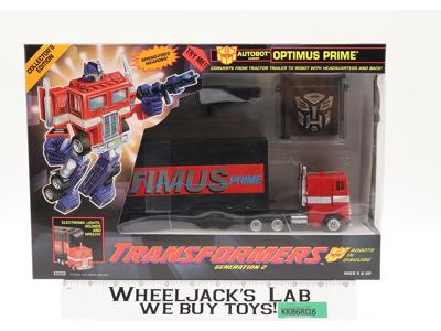 Optimus Prime Autobot Collector's Edition G2 Transformers 1992 Vintage MIB NEW