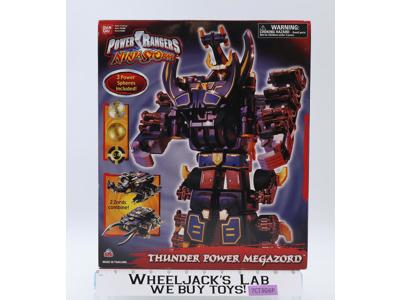 Thunder Power Megazord Power Rangers Ninja Storm 2002 Bandai ABC Kids MIB