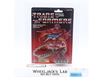 Warpath AFA GRADED 85 80/90/90 Transformers 1985 Hasbro Minicar NEW SEALED