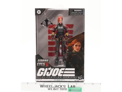 Scarlett #20 GI Joe Classified Series Snake Eyes NEW MISB 2021 Hasbro Figure