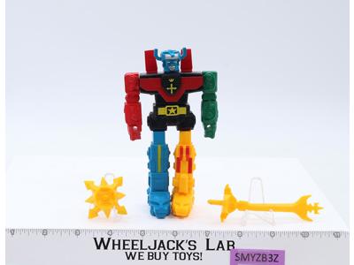 Lion Force Assembler Complete Voltron 1984 LJN Toys 5.5" Rubber Action Figure