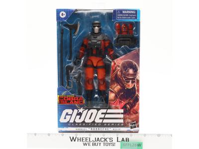 Gabriel "Barbecue" Kelly Cobra Island #32 GI Joe Classified Series MISB Hasbro
