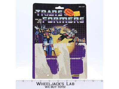 Laserbeak & Frenzy Cardback 1984 Vintage Hasbro G1 Transformers Action Figure