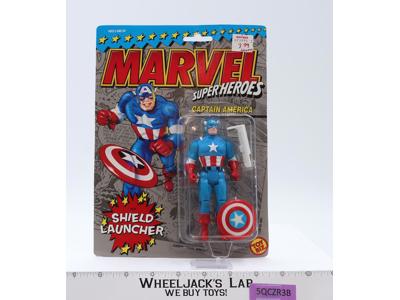 Captain America Shield Launcher Marvel Super Heroes 1990 Toybiz NEW SEALED