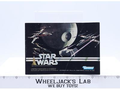 Death Star 21-Figure Mini Toy Catalog Insert ORIGINAL Star Wars 1979 Kenner