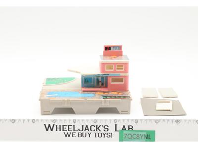 Motel 100% Complete Travel City Mini Playset 1988 Micro Machines Galoob Vintage
