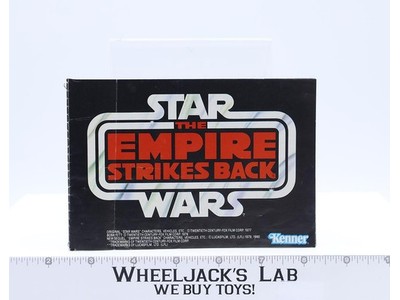 The Empire Strikes Back Mini Toy Catalog Insert ORIGINAL Star Wars 1980 Kenner