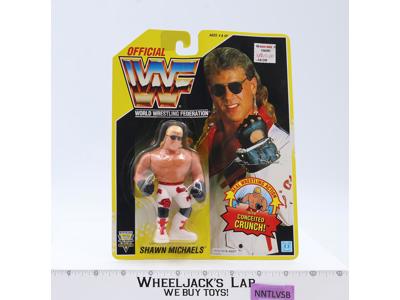 Shawn Michaels WHITE TIGHTS WWE WWF Wrestling 1993 Hasbro Vintage MOSC
