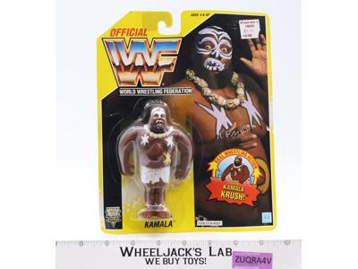 Kamala Krush WWF Wrestling 1993 Hasbro Vintage Action Figure NEW MOSC SEALED