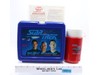 Star Trek Next Generation Plastic Lunch Box w/ RED Thermos 1988 King-Seeley Vtg
