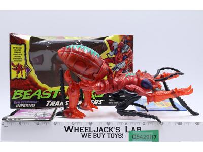 Inferno W/Box Transformers Beast Wars 1997 Hasbro Action Figure