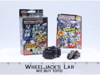 Black Sixturbo Transformers Micromaster Series 3 2002 Takara Action Figure