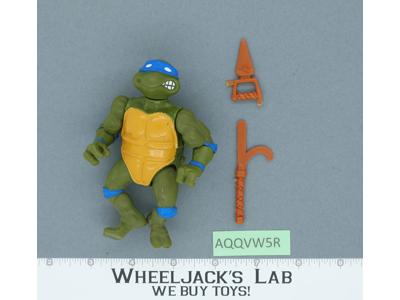 Leonardo HARD HEAD Teenage Mutant Ninja Turtles 1988 Playmates Vintage Figure