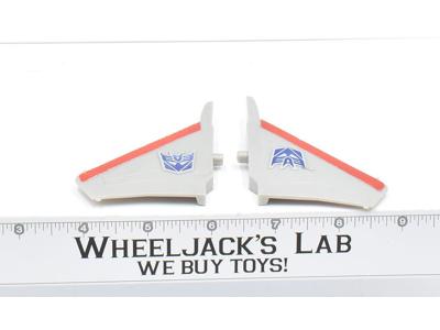 Starscream Large Wings W/Sticker 1984 Vintage Hasbro G1 Transformers