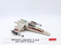 Battle Damaged X-Wing Fighter WORKS 100% Complete Star Wars 1977 Kenner Vehicle