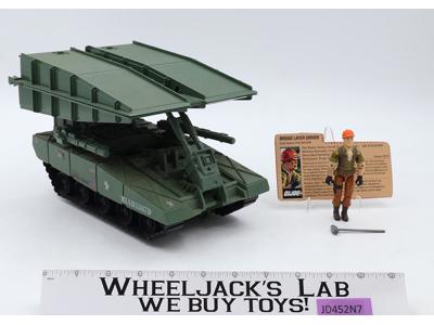 Bridge Layer W/ Tollbooth 100% Complete G.I. 1984 Joe Hasbro Vintage Vehicle