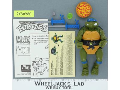 Mutatin' Leonardo 100% Complete Teenage Mutant Ninja Turtle 1992 Playmates
