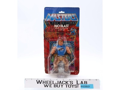 Rio Blast 9-Back Masters of the Universe MOTU 1986 Mattel Figure NEW SEALED