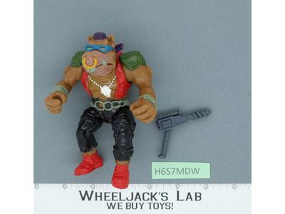 Bebop HARD HEAD Teenage Mutant Ninja Turtles TMNT 1988 Playmates Vintage Figure