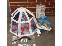 Mission Control Center Complete Six Million Dollar Man 1976 Kenner Vtg Playset