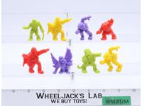 Lot of 8 Monster in my Pocket Matchbox 1990 Soft Plastic Figures