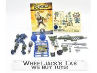 Alpha Ranger W Helix Xevoz Hasbro 2003 Loose Toy Figure Build Kit