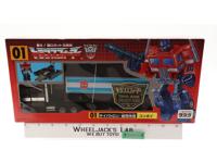 #01 Black Convoy Optimus Prime Transformers JAFcon Convention Takara NEW SEALED