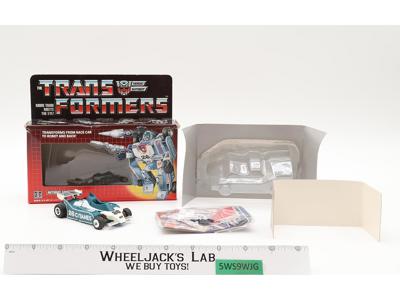 Mirage 100% Complete W/ Box MINT UNUSED STICKERS G1 Transformers 1985 Vintage