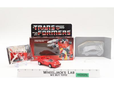 Sideswipe 100% Complete W/ Box MINT G1 Transformers 1984 Hasbro Action Figure