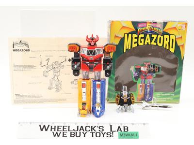 #2220 Megazord Mighty Morphin Power Rangers 1993 Bandai 10" Action Figure