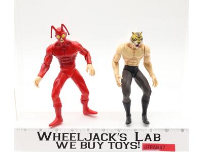 Tiger Mask + Red Death Mask Anime Violence Kaiyodo Xebec Toys 6" Action Figures