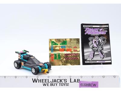 G2 Jetstorm COMPLETE Color Changers 1992 Hasbro Transformers UNUSED STICKERS