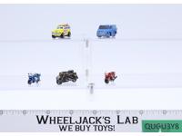 Lot of 3 Motorcycles/2 Vans 1988-89 Vintage Galoob Micro Machines