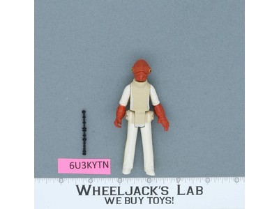 Admiral Ackbar 100% Complete Star Wars ROTJ 1983 Vintage Kenner NO REPRO
