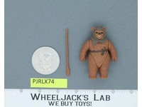 Romba Ewok W/ Coin 100% Complete Last 17 Star Wars POTF 1985 Kenner NO REPRO