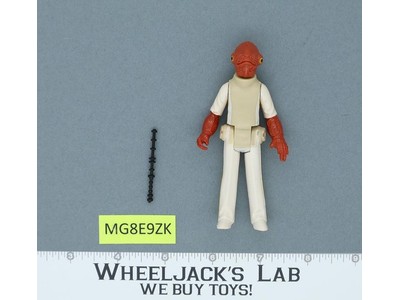 Admiral Ackbar 100% Complete Star Wars ROTJ 1983 Vintage Kenner NO REPRO