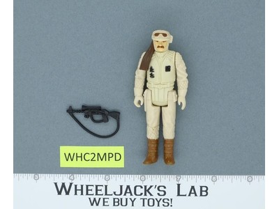 Hoth Rebel Commander 100% Complete Star Wars 1980 ESB Kenner Figure NO REPRO