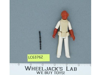 Admiral Ackbar 100% Complete Star Wars ROTJ 1983 Vintage Kenner NO REPRO