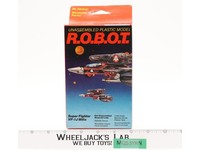 Super Fighter VF-1J Milia ROBOT 1985 Testors Vintage 1/200 Model Kit NEW SEALED