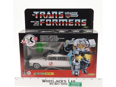 Ecto-1 Transformers Ghostbusters Collaboration 2018 Hasbro Figure NEW SEALED